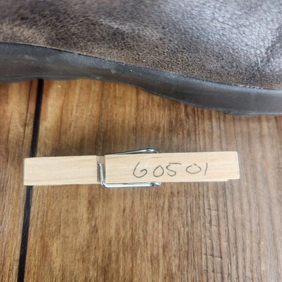 Womens 9 Skechers On the Go Joy Endeavor Chocolate Faux Fur Ankle Booties Boots - Picture 11 of 11